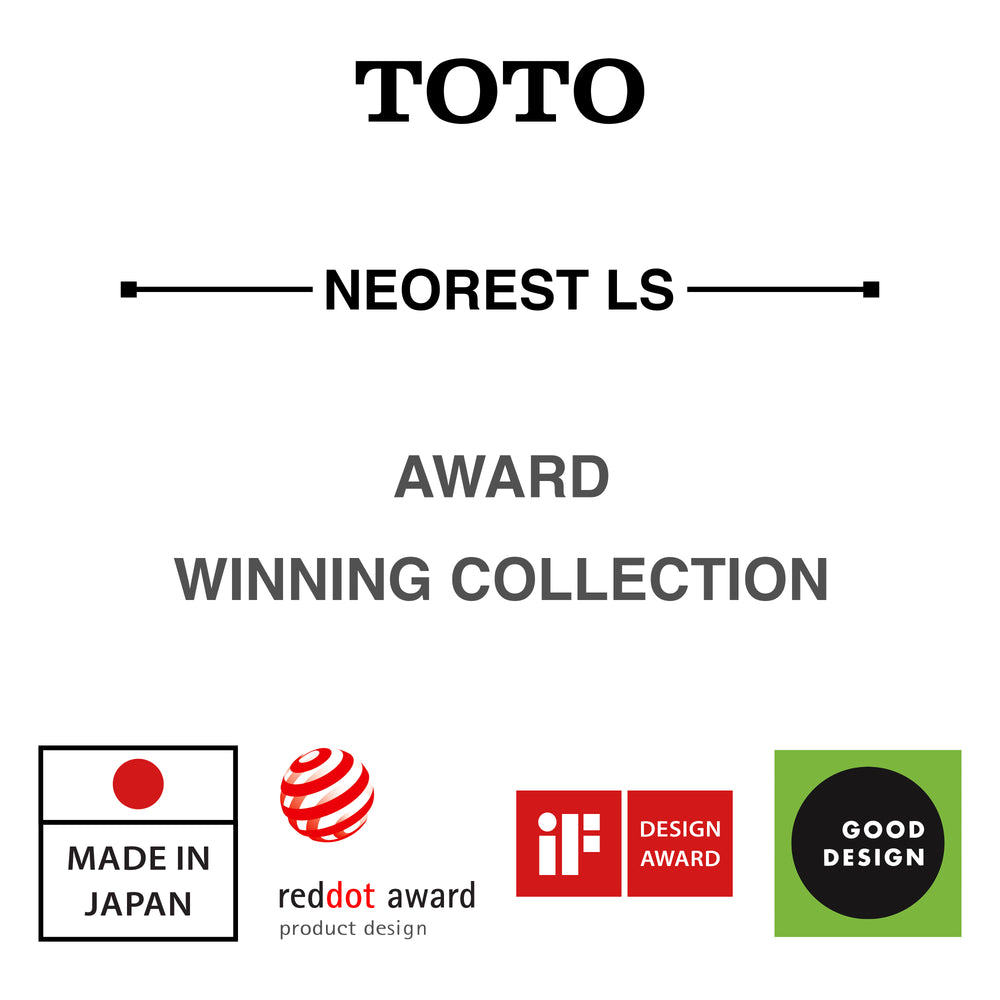 TOTO NEOREST LS INTEGRATED TOILET & REMOTE CONTROLLED WASHLET D-SHAPE MATTE BLACK