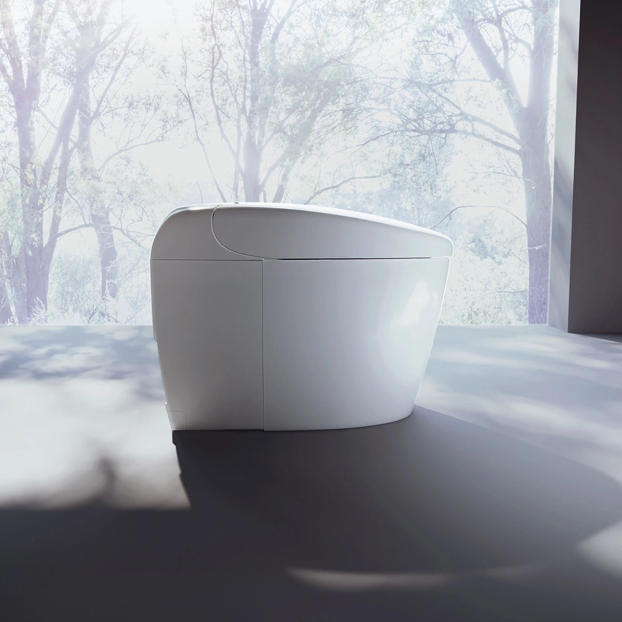 TOTO NEOREST RS INTEGRATED TOILET & REMOTE CONTROLLED WASHLET ELONGATED GLOSS WHITE