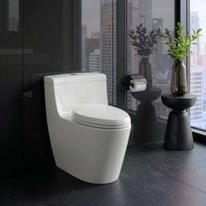 TOTO ONE-PIECE TOILET SUITE GLOSS WHITE