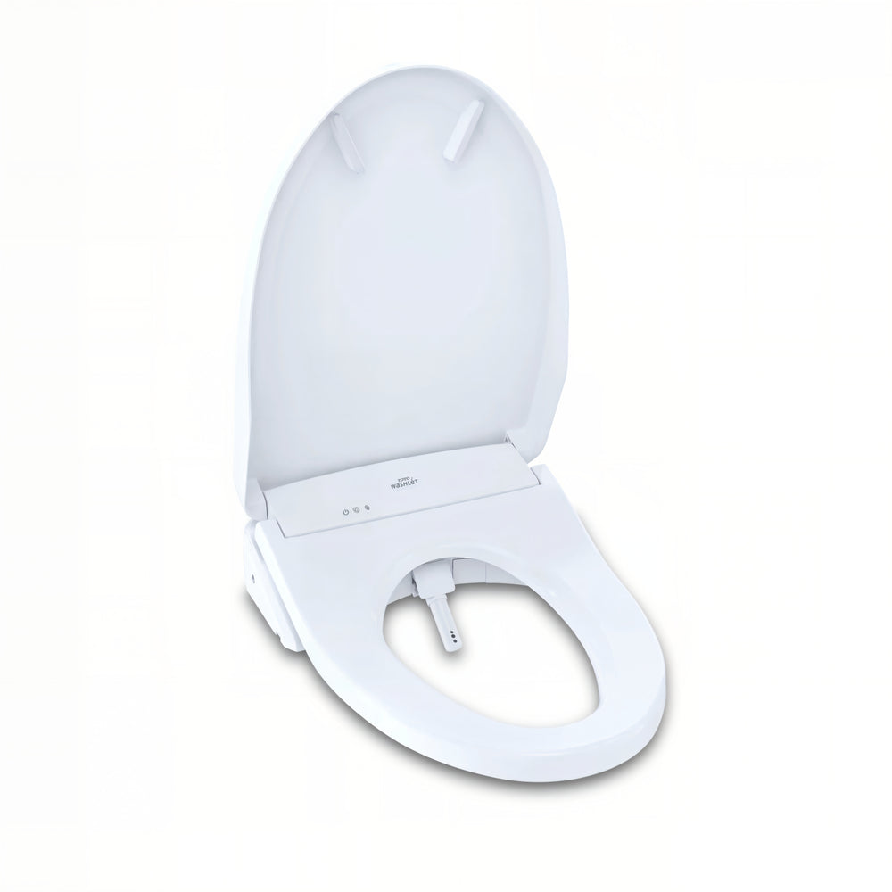 TOTO HAYON CLOSE COUPLED TOILET AND S5 WASHLET W/ REMOTE CONTROL PACKAGE (D-SHAPED) GLOSS WHITE