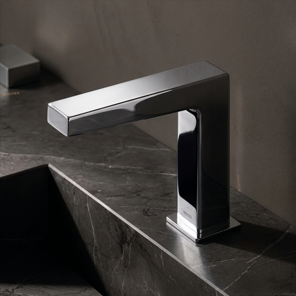 TOTO TOUCHLESS DECK MOUNTED BASIN MIXER 137MM CHROME