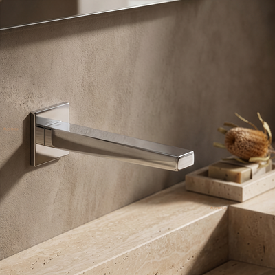 TOTO TOUCHLESS WALL BASIN SPOUT 250MM CHROME
