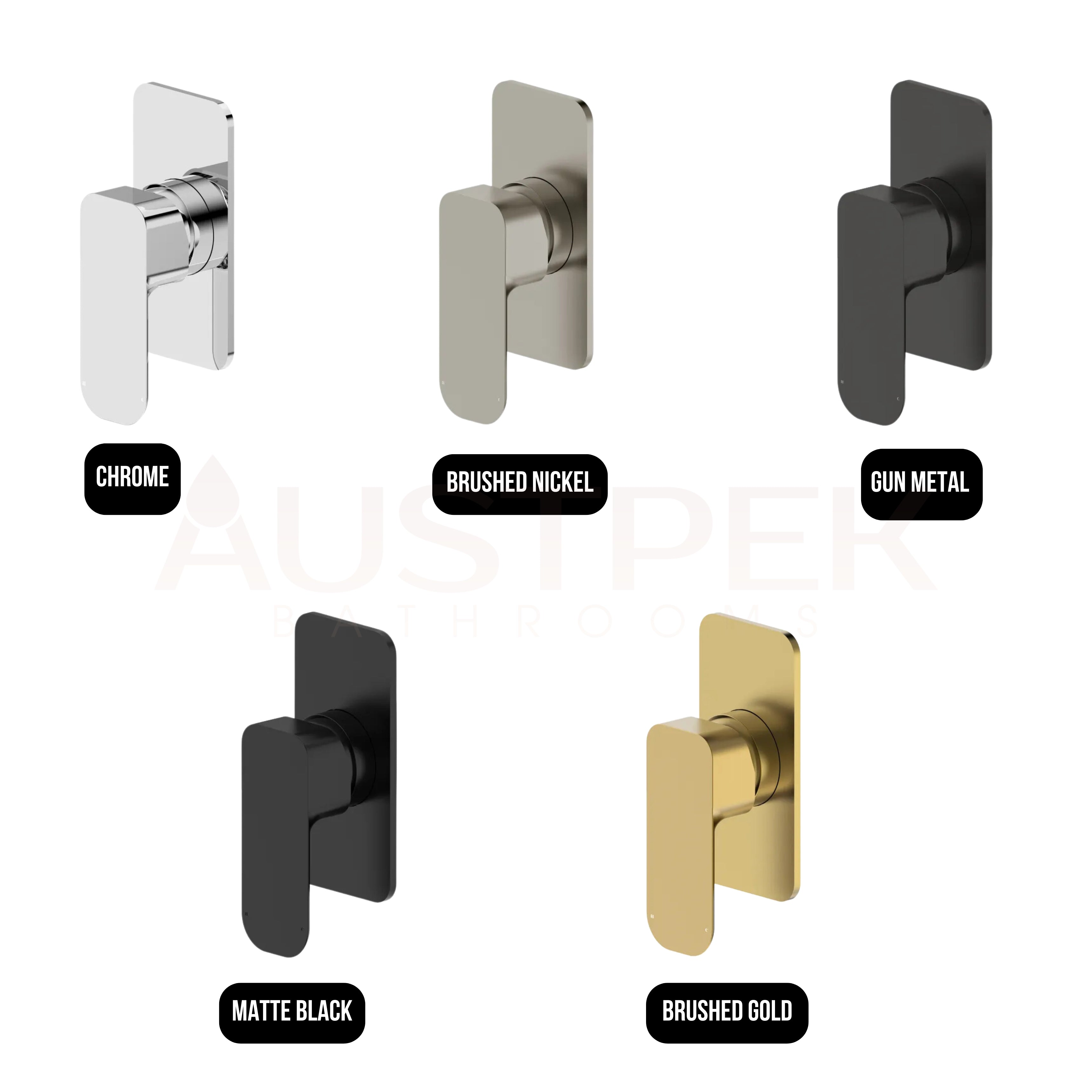 OSKAR SHOWER WALL MIXER BRUSHED GOLD