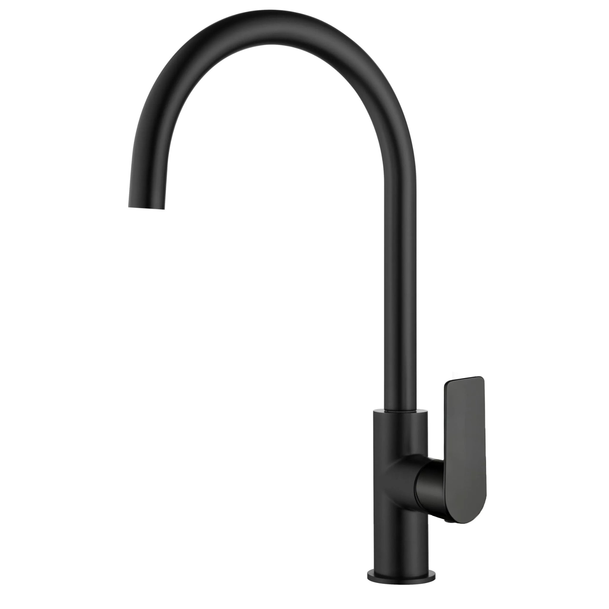VITO KITCHEN SINK MIXER 377MM MATTE BLACK