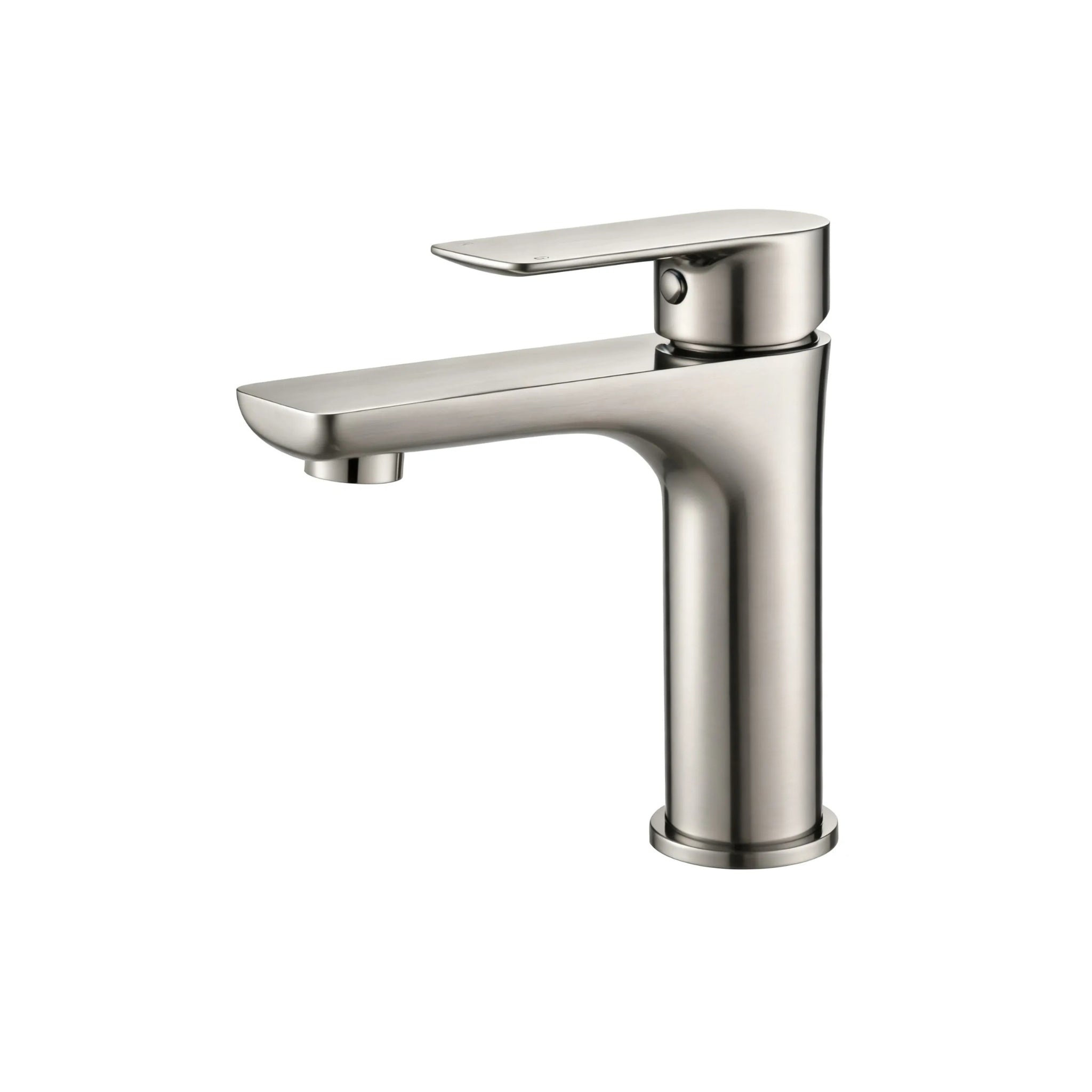 VITO BASIN MIXER WITH FLAT SPOUT BRUSHED NICKEL