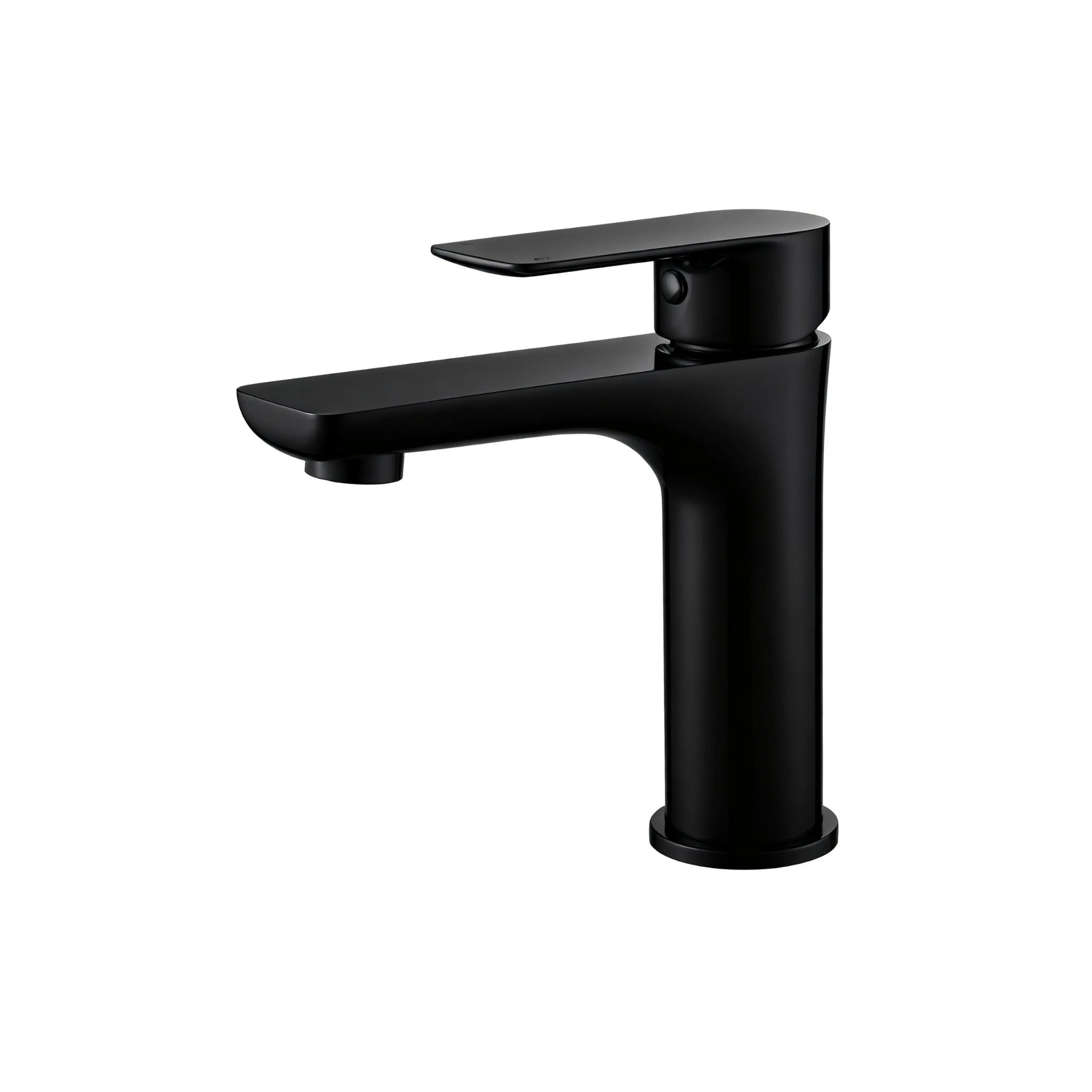 VITO BASIN MIXER WITH FLAT SPOUT MATTE BLACK