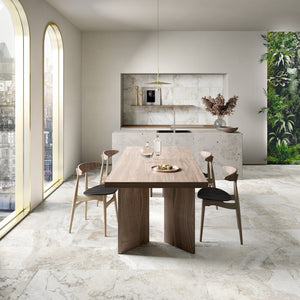 EVERSTONE STONEAGE 3D TRAVERTINE ARGENTO NATURAL 1200X600MM RECTANGULAR TILE (PER BOX)