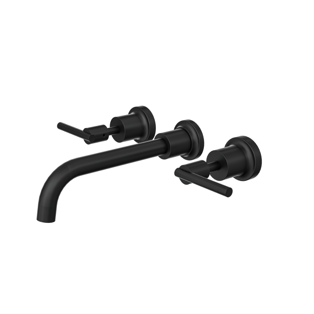 LINSOL TRE LEVER HANDLE BATH SET MATTE BLACK