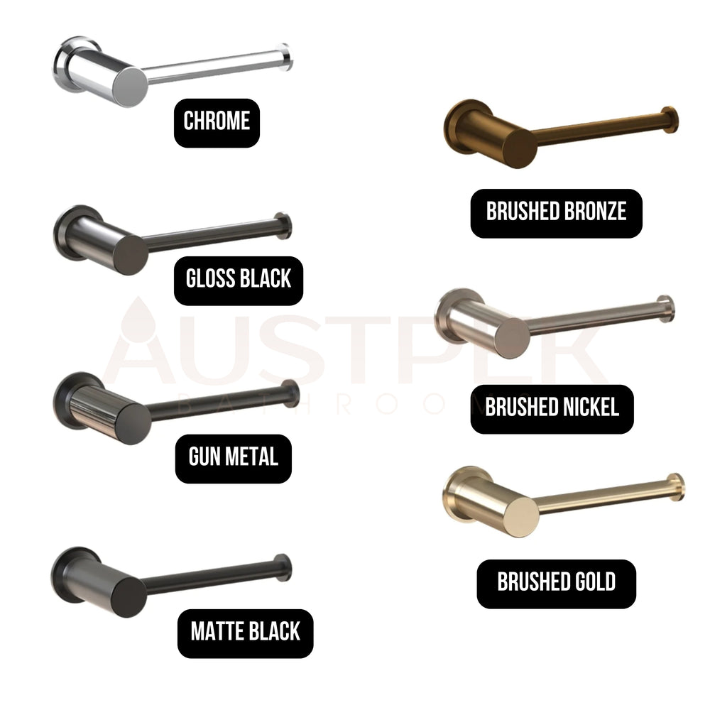 FELTON TATE TOILET ROLL HOLDER GUN METAL