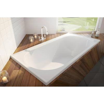 DECINA TURIN INSET BATH GLOSS WHITE (AVAILABLE IN 1520MM, 1665MM AND 1790MM)