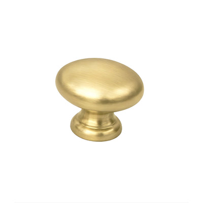 TURNER HASTINGS TUTTO KNOB HANDLE 35MM BRUSHED BRASS