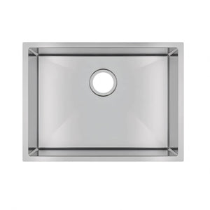 AQUAPERLA T304 HANDMADE SINGLE BOWL LAUNDRY SINK STAINLESS STEEL 600MM