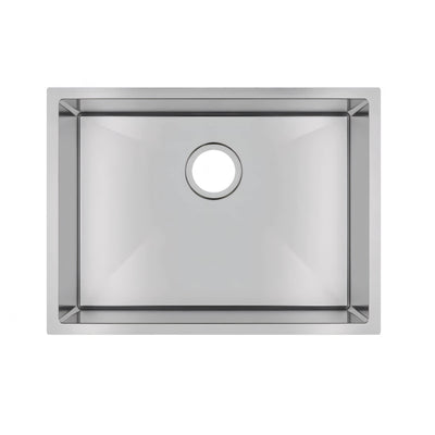 AQUAPERLA T304 HANDMADE SINGLE BOWL LAUNDRY SINK STAINLESS STEEL 600MM