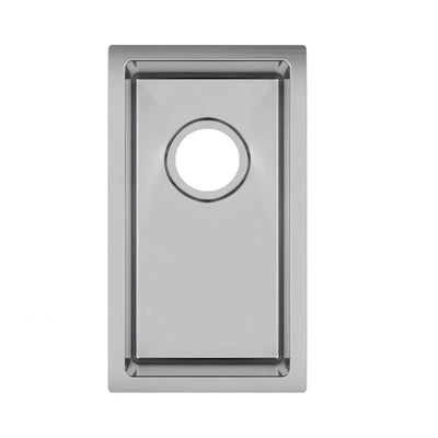 AQUAPERLA T304 HANDMADE SINGLE BOWL SINK STAINLESS STEEL 250MM