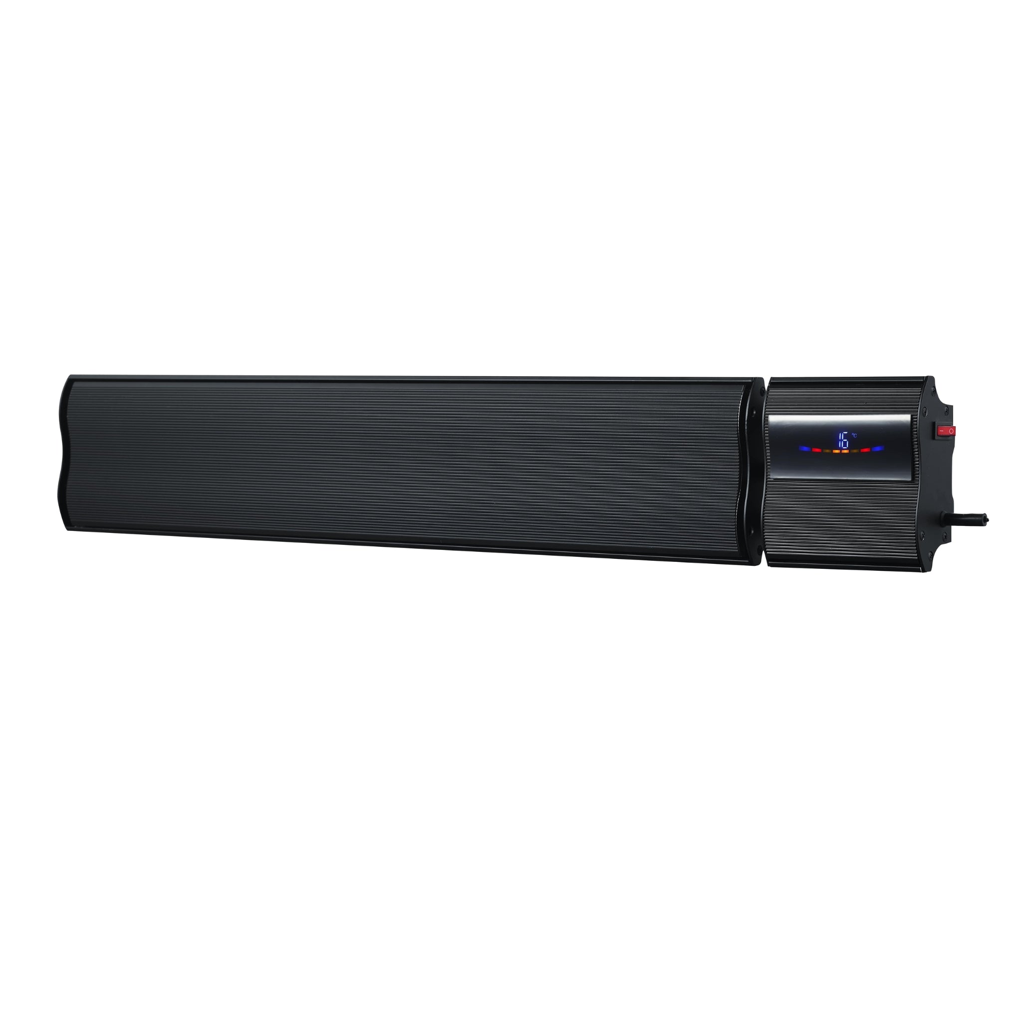 THERMOGROUP LOTUS 1800W LONG WAVE OUTDOOR HEATER BLACK 1240MM