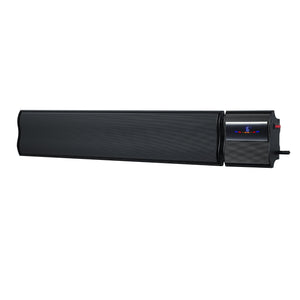THERMOGROUP LOTUS 1800W LONG WAVE OUTDOOR HEATER BLACK 1240MM