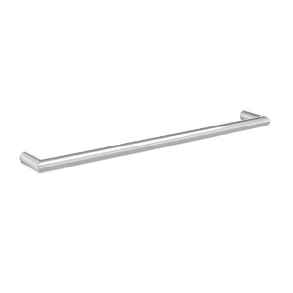 THERMOGROUP ROUND SINGLE BAR HEATED TOWEL RAIL 800MM