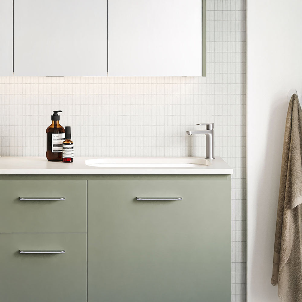 TIMBERLINE BODHI UNDER COUNTER BASIN GLOSS WHITE 540MM