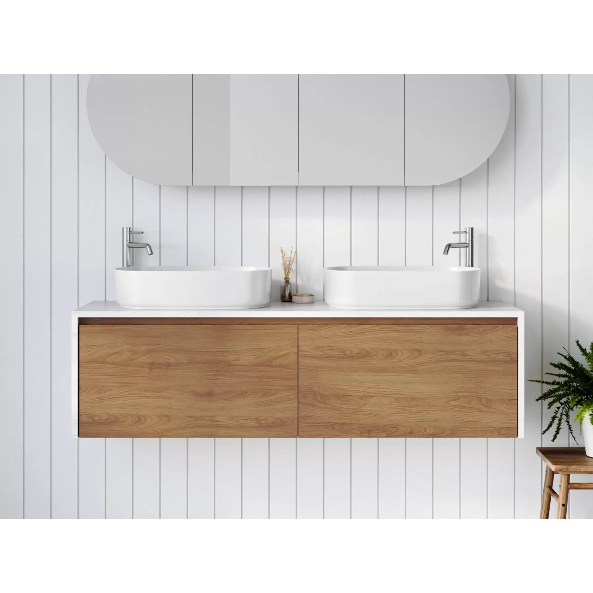 TIMBERLINE AINSWORTH CUSTOM WALL HUNG VANITY (ALL SIZING)