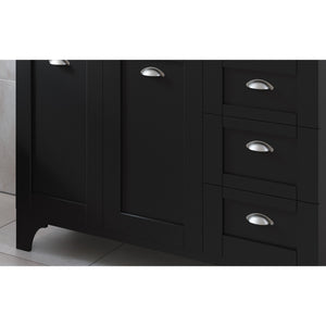TIMBERLINE BLACK SATIN CABINET SAMPLE