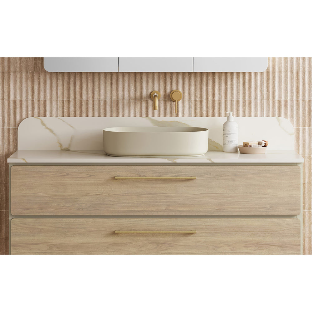 TIMBERLINE SILKSURFACE BRONZITE SINGLE BOWL VANITY TOP