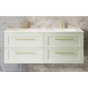 TIMBERLINE LIGHT PISTACHIO SATIN CABINET SAMPLE