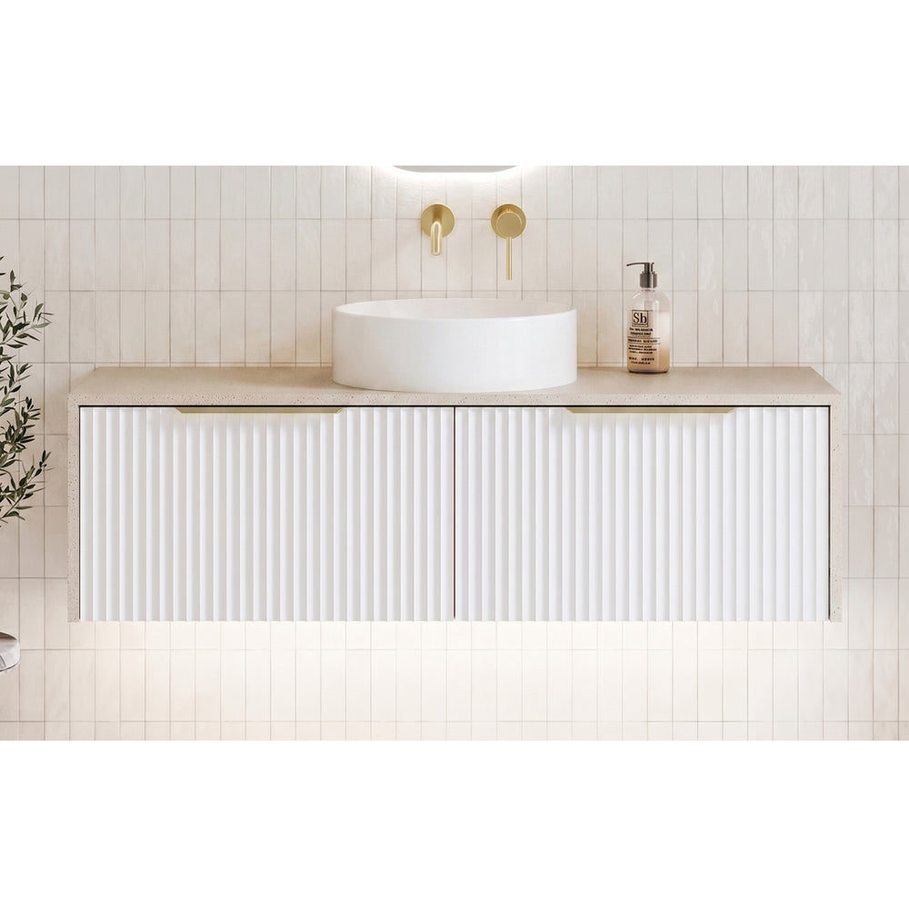 TIMBERLINE SILKSURFACE SANDORA SINGLE BOWL LAUNDRY LAMINATED SLAB TOP