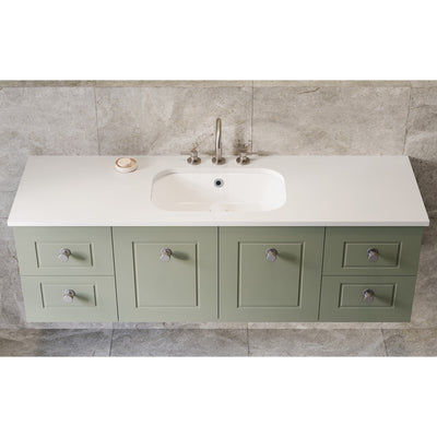 TIMBERLINE SILKSURFACE STAR DUST SINGLE BOWL LAUNDRY LAMINATED SLAB TOP