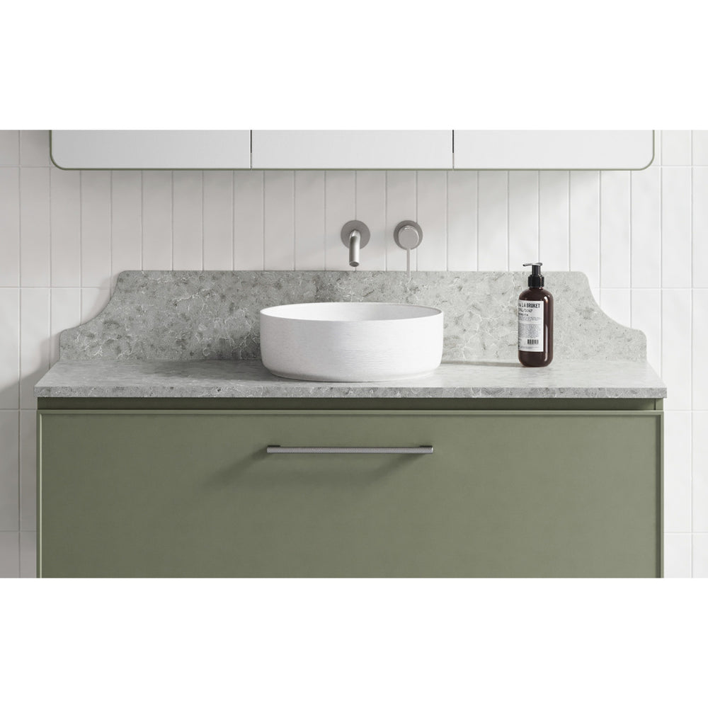TIMBERLINE SILKSURFACE TERRANITE SINGLE BOWL VANITY TOP