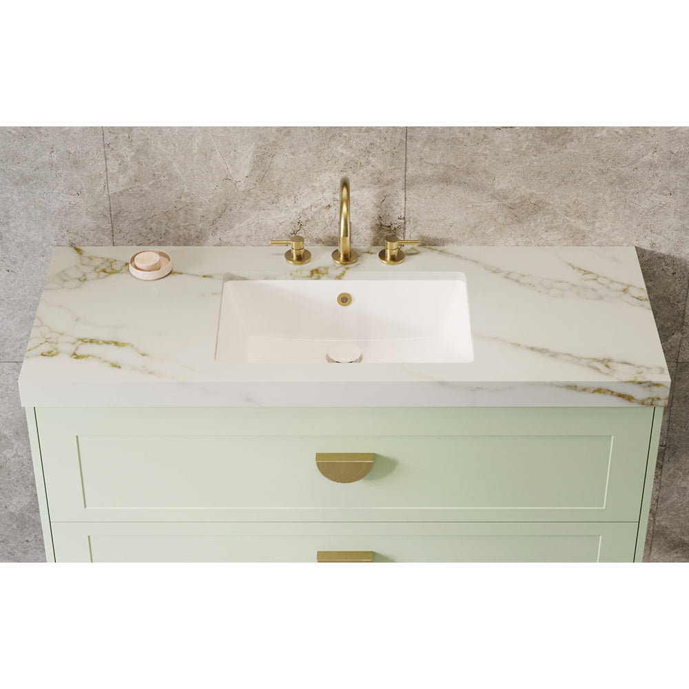 TIMBERLINE SILKSURFACE TOPAZ SINGLE BOWL VANITY TOP