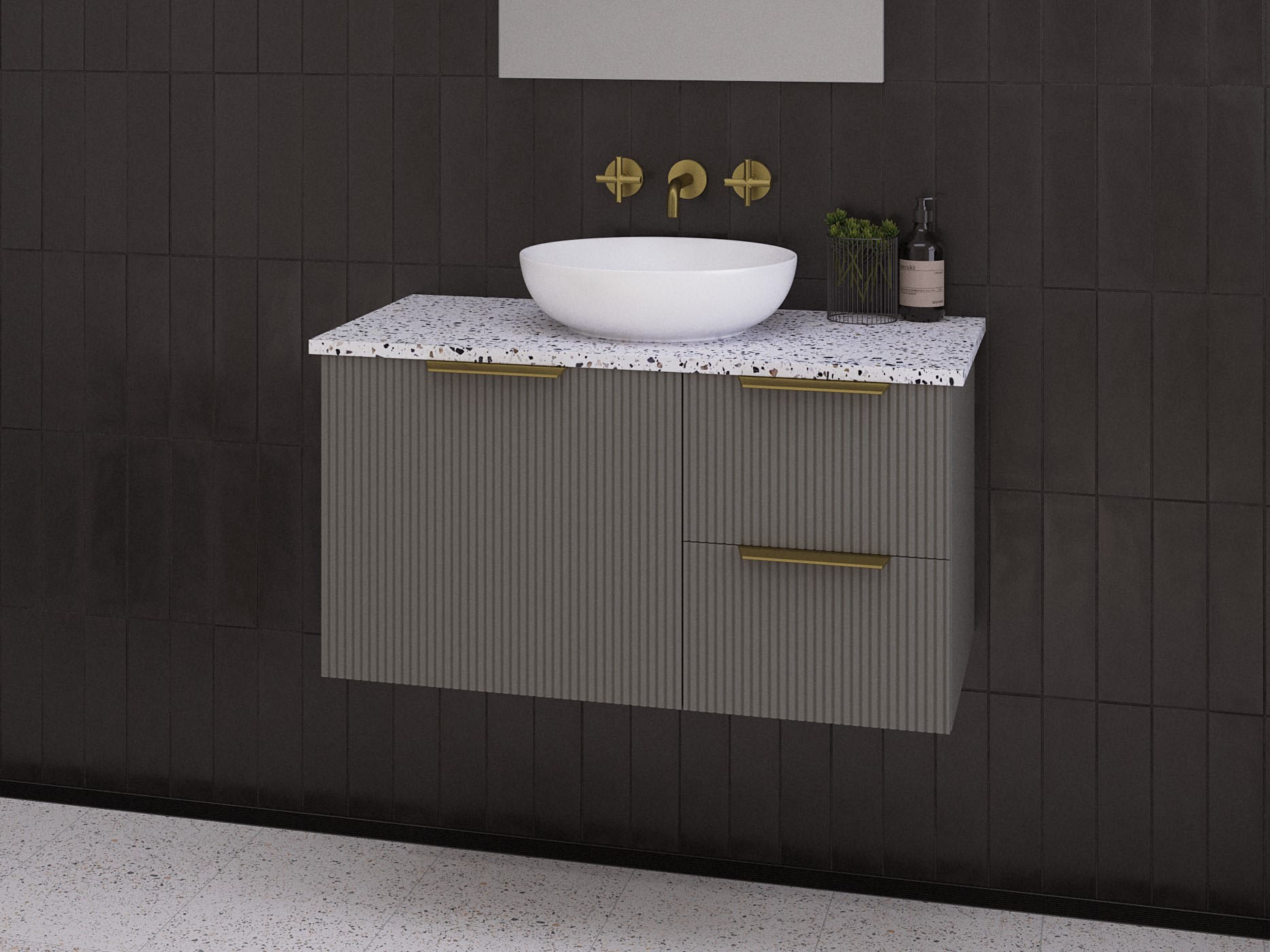 TIMBERLINE VICTORIA CUSTOM WALL HUNG VANITY (ALL SIZING)