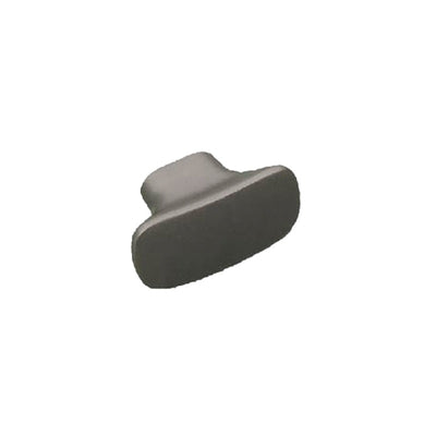 MODULR SQUARE KNOB HANDLE 25MM TITANIUM GREY