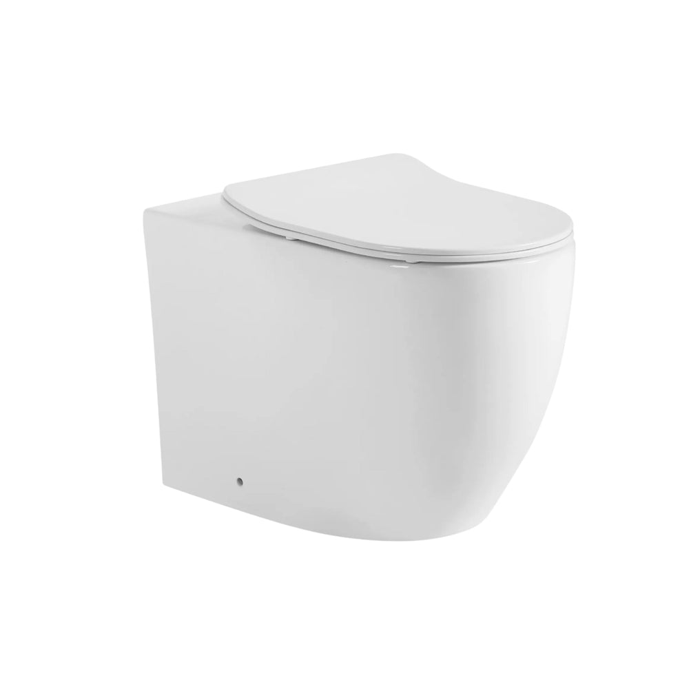 VITO VEX WALL FACED TOILET SUITE WITH GEBERIT IN WALL CISTERN PACKAGE GLOSS WHITE