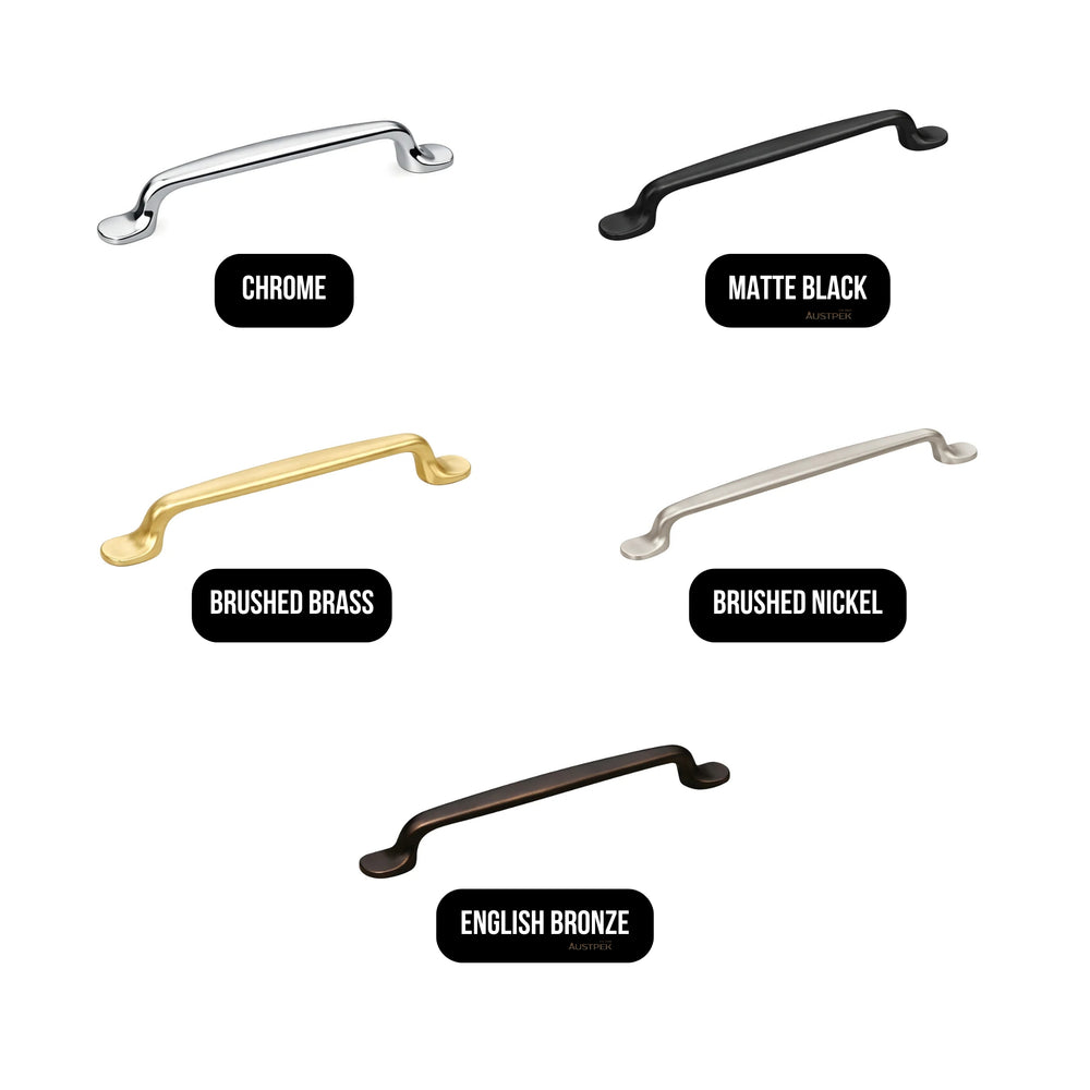 TURNER HASTINGS TUTTO CABINET HANDLE BRUSHED BRASS (MULTIPLE SIZES AVAILABLE)