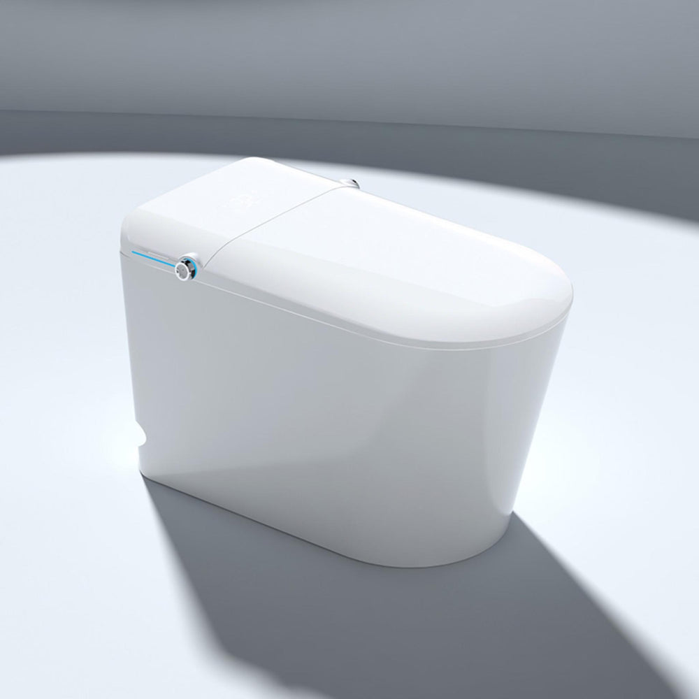 FLUVA U2 INTELLIGENT TOILET W/ AUTOFLUSH REMOTE CONTROLLED BIDET WHITE