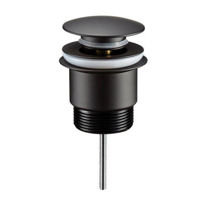 TURNER HASTINGS UNIVERSAL POP-UP MUSHROOM WASTE MATTE BLACK 32/40MM
