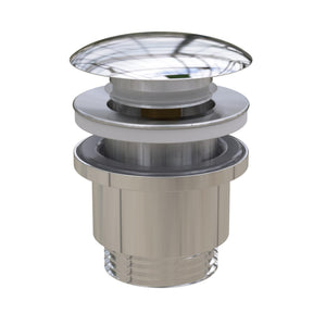 DUROCLASS 4 IN 1 POP-UP WASTE MUSHROOM HEAD CHROME 32/40MM