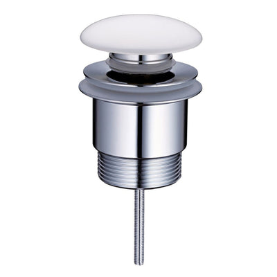 TURNER HASTINGS UNIVERSAL POP-UP MUSHROOM WASTE GLOSS WHITE 32/40MM