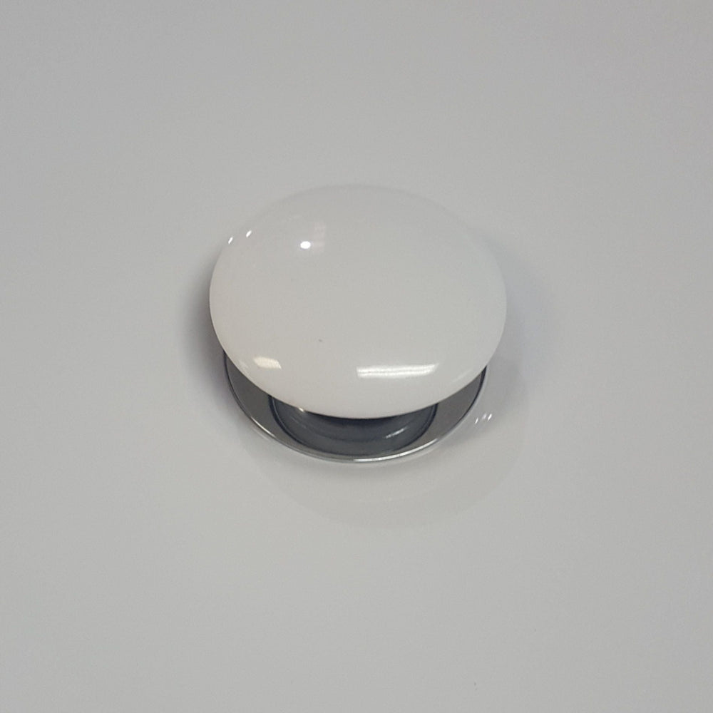 TURNER HASTINGS UNIVERSAL POP-UP MUSHROOM WASTE GLOSS WHITE 32/40MM