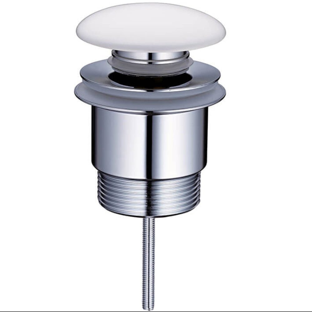 TURNER HASTINGS UNIVERSAL POP-UP MUSHROOM WASTE MATTE WHITE 32/40MM
