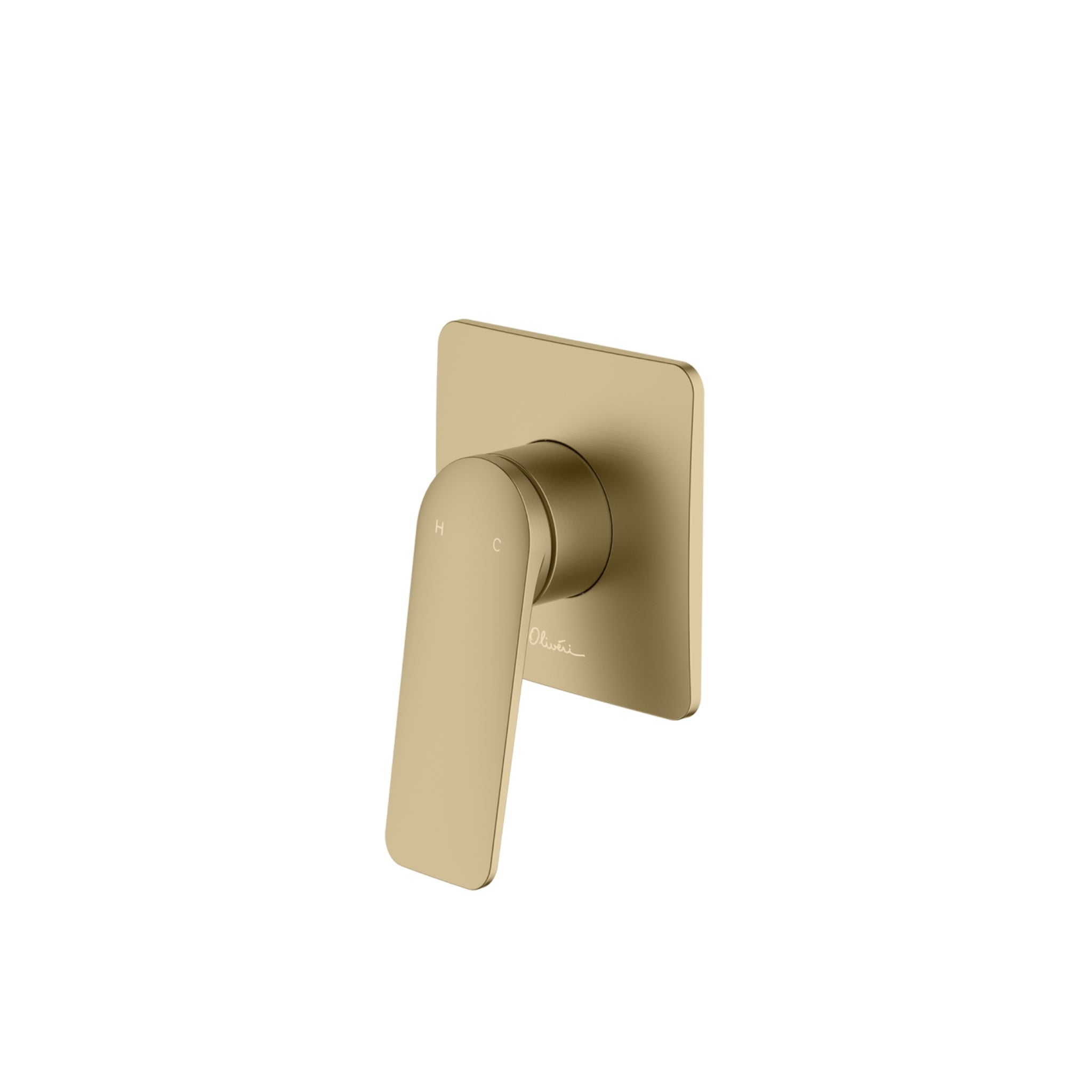 OLIVERI PARIS LEAD FREE WALL MIXER 144MM CLASSIC GOLD