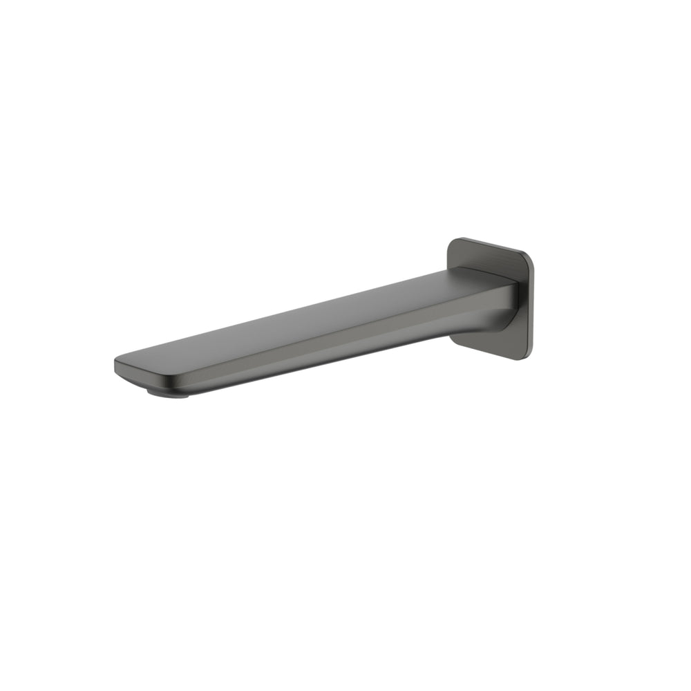OLIVERI PARIS WALL SPOUT 216MM GUN METAL