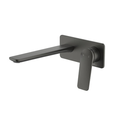 OLIVERI PARIS LEAD FREE WALL MIXER SET 175MM GUN METAL