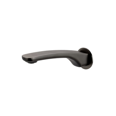 OLIVERI VERONA LEAD FREE WALL SPOUT 208MM GUN METAL