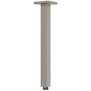 OLIVERI MONACO CEILING MOUNTED SHOWER ARM 300MM BRUSHED NICKEL