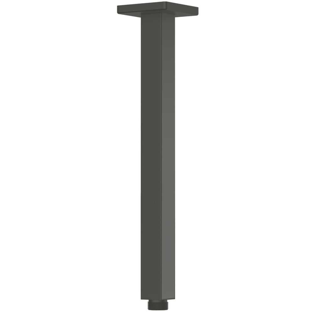 OLIVERI MONACO CEILING MOUNTED SHOWER ARM 300MM GUN METAL