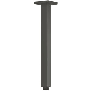 OLIVERI MONACO CEILING MOUNTED SHOWER ARM 300MM GUN METAL