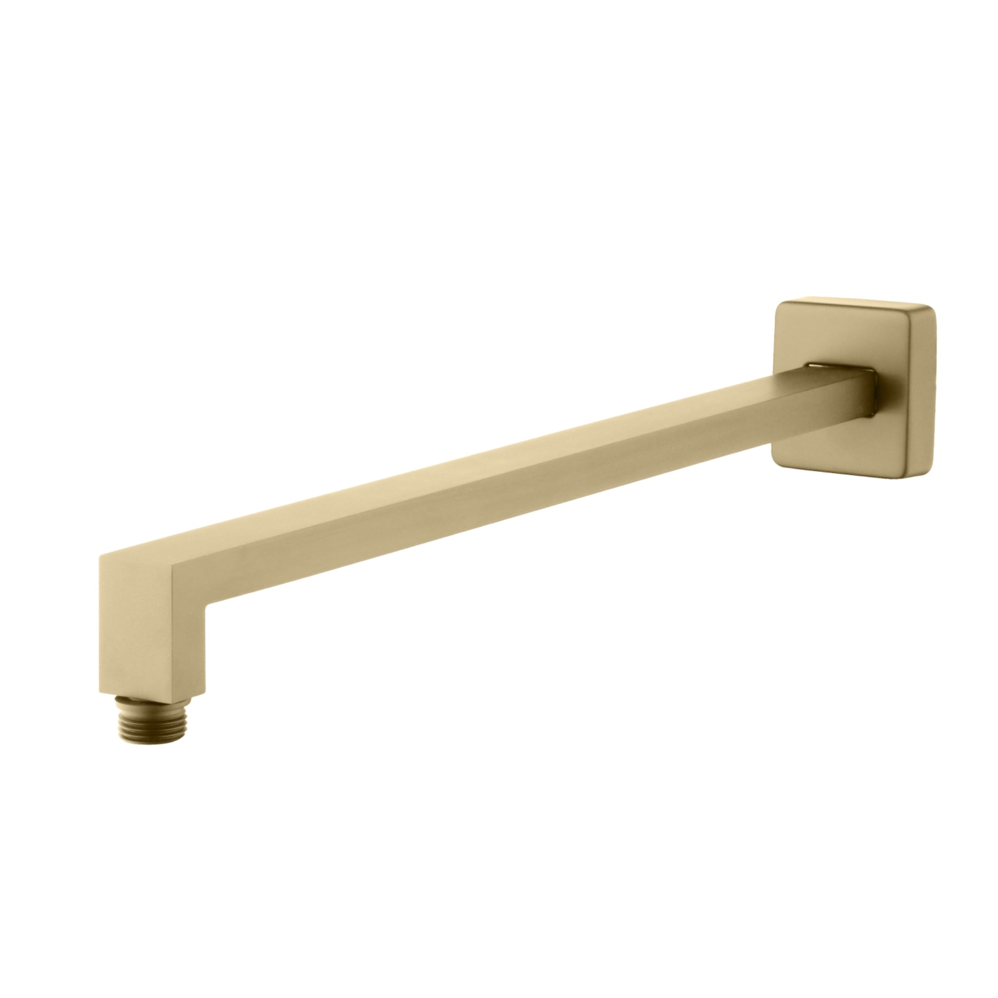 OLIVERI MONACO WALL MOUNTED SHOWER ARM 380MM CLASSIC GOLD