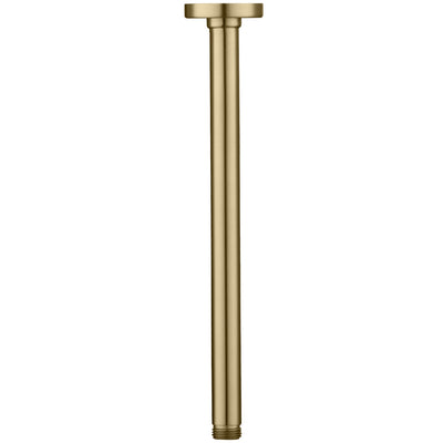 OLIVERI ROME CEILING MOUNTED SHOWER ARM 300MM CLASSIC GOLD