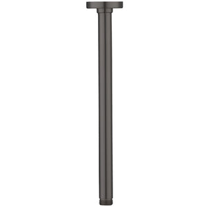 OLIVERI ROME CEILING MOUNTED SHOWER ARM 300MM GUN METAL